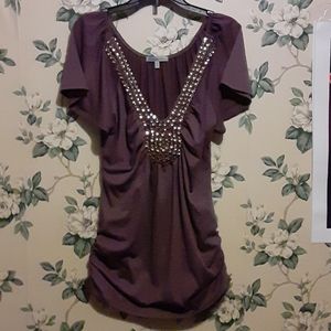 Adorable dazzled shirt.